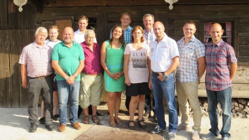 Gruppenfoto  komplett SPÖ-Gemeinderatskandidaten 2015 Hochburg-Ach (10)